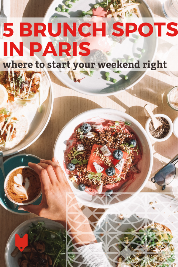 Prepárate para disfrutar del mejor brunch de París. Aquí hay cinco de nuestros lugares favoritos.
