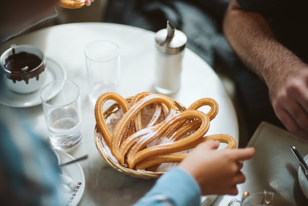 ¡Definitivamente tienes que disfrutar de los churros en Lisboa en Guilty by Olivier!