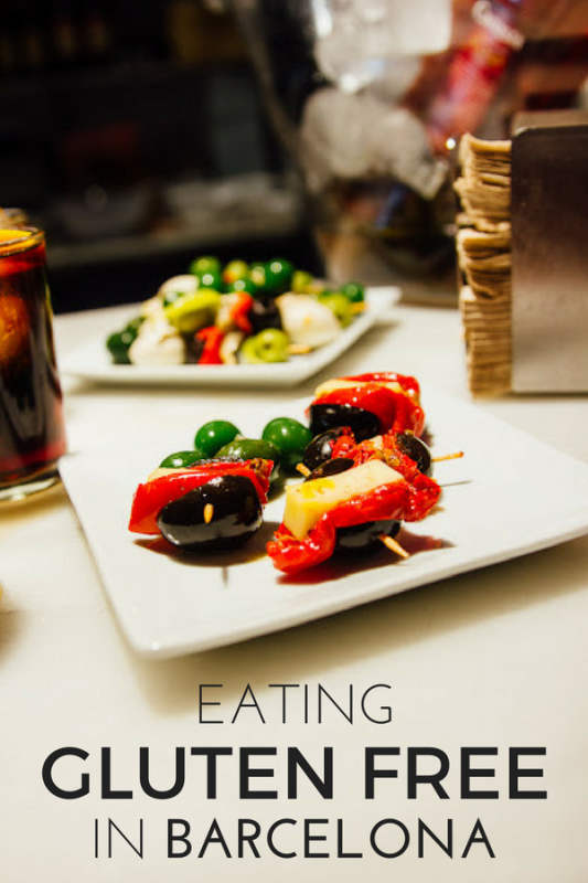 ¡Come sin gluten en Barcelona! Las posibilidades son casi infinitas.