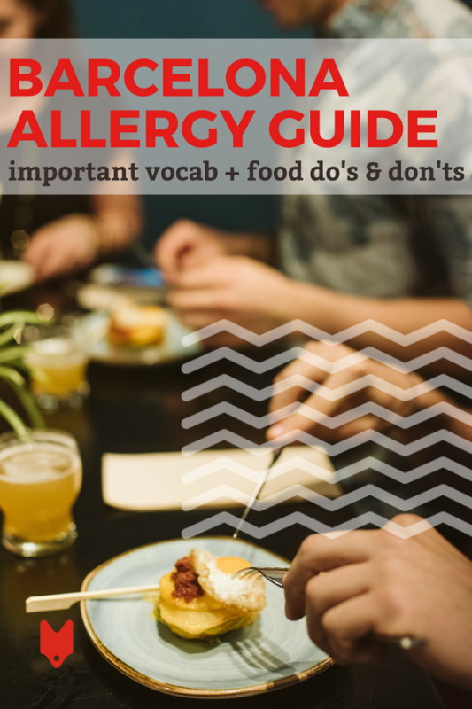 Comer con alergias en Barcelona no tiene por qué ser un reto. ¡Use esta guía para comenzar!