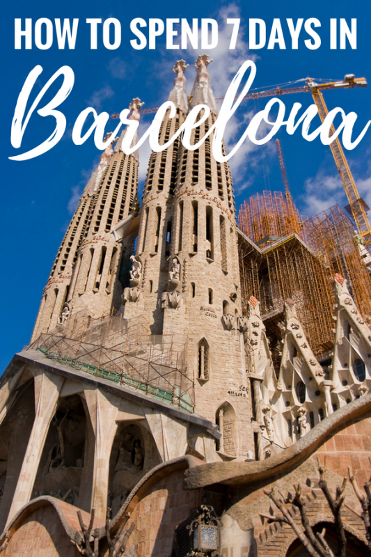 ¡Prepárate para pasar 7 días inolvidables en Barcelona! Este es tu itinerario perfecto.