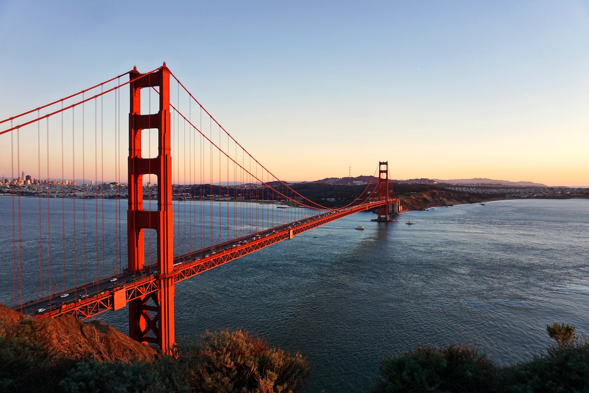 Caminar por el puente Golden Gate en San Francisco es gratis