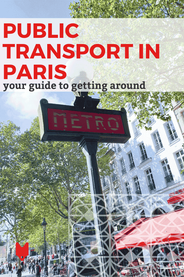 Todo lo que necesitas saber sobre cómo usar el transporte público en París