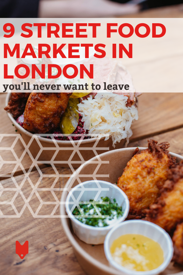 9 de los mejores mercados de comida callejera de Londres